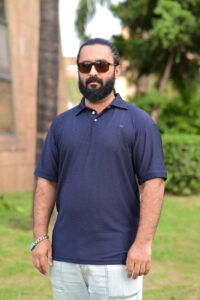 The Coastal Breeze Textured Navy Polo